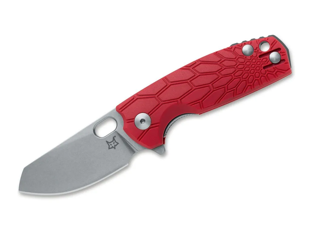 Couteau Fox Baby Core FX-608 R avec lame N690Co et manche rouge