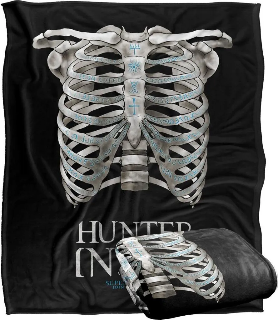 Couverture Supernatural Hunter Inside : Plaid Idéal Soirées Cinéma - 2