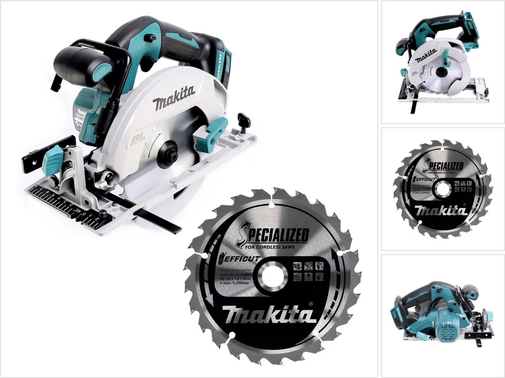 Finissez vos Coupes de Bois Rapidement avec la Scie Makita DHS680Z 165mm