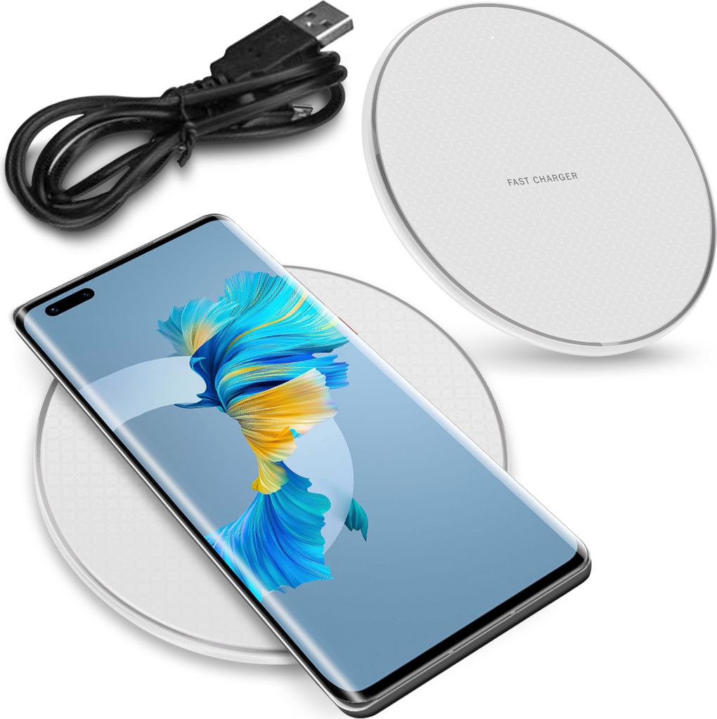 Qi Wireless Schnell Ladestation für Huawei Mate 40 30 20 Pro Charger 15W 10W