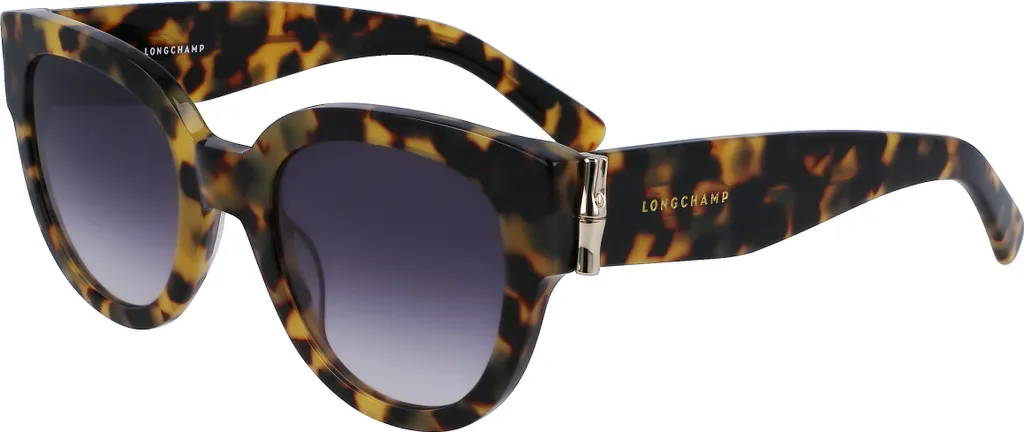 Lunettes de soleil femme Longchamp LO733S écaille ambrée luxe et chic