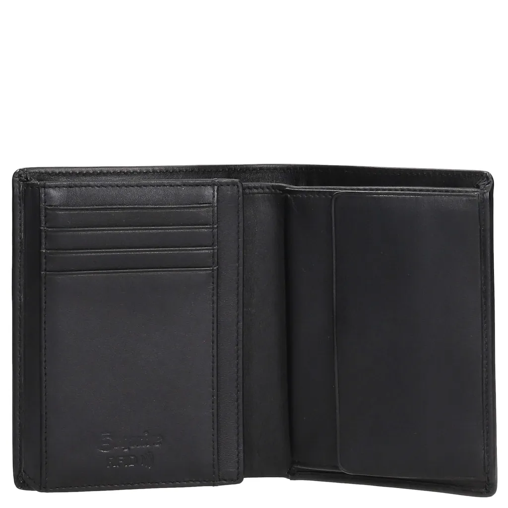 Portafoglio Uomo Esquire Pelle Nero - Confezione Regalo e Protezione RFID - 9