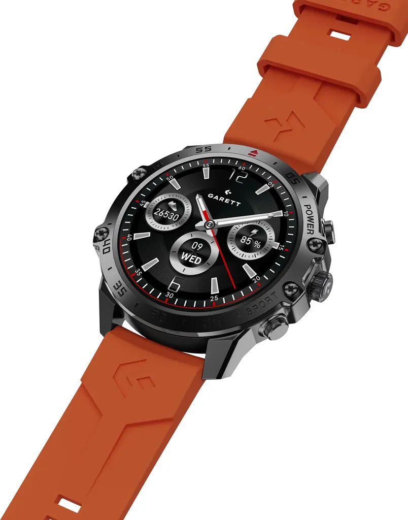 Garett V14 Acciaio Nero: Smartwatch AMOLED con Chiamate Bluetooth - 11