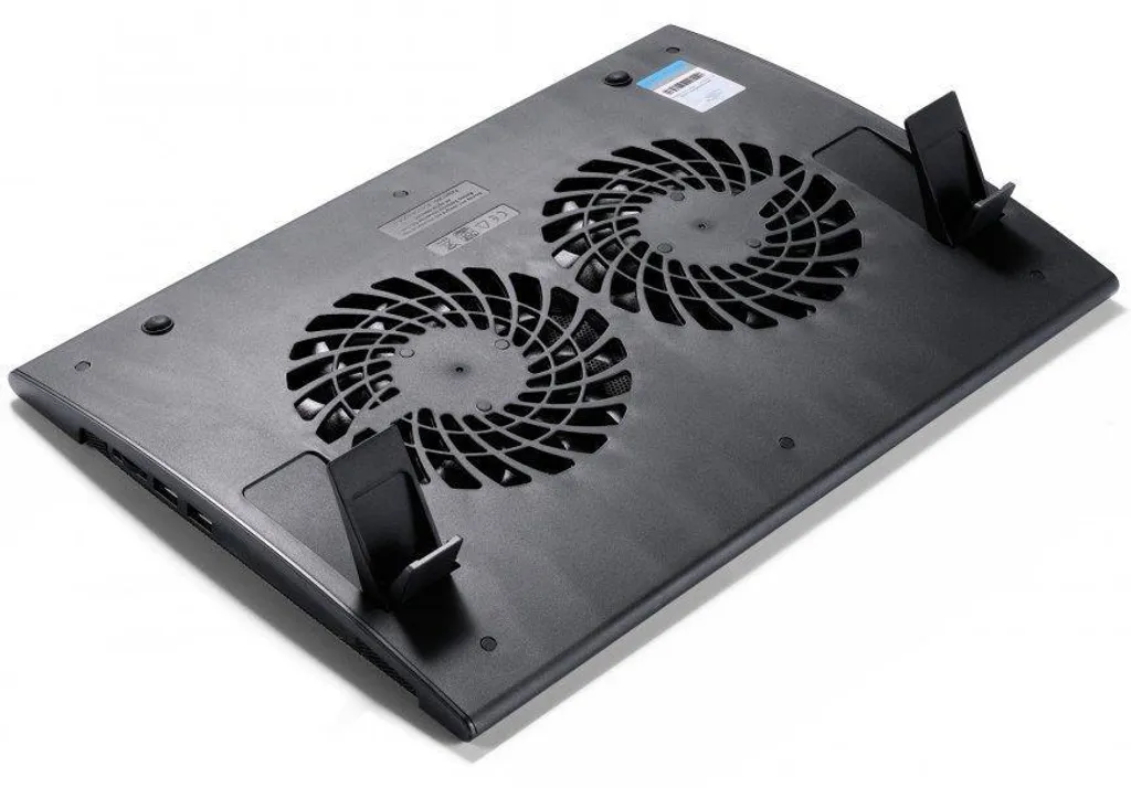 Support Ventilé PC Portable DeepCool Wind Pal FS avec Double Ventilateur - 10