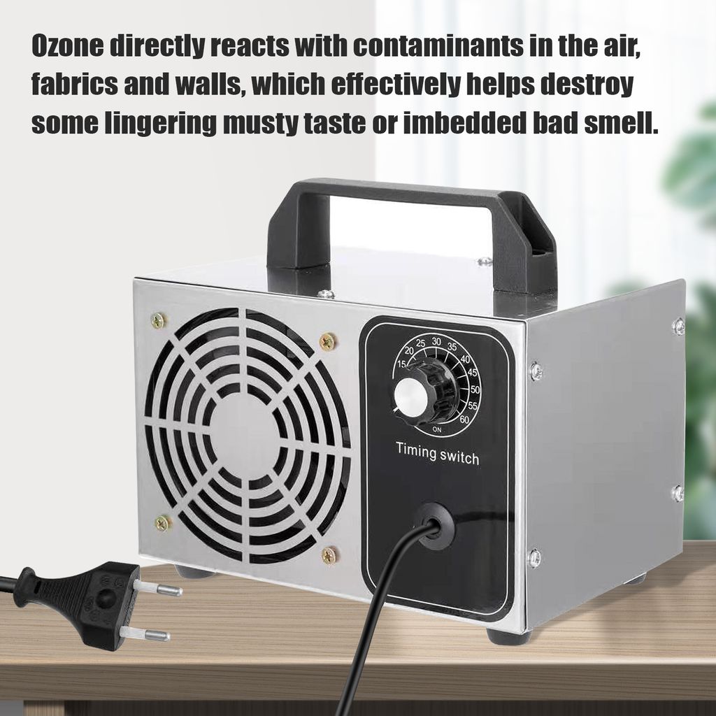 Ozongenerator 28000 Mg/h, Mit 60-Min-Timer – Luftreiniger Für Auto, Wohnung & Gegen Gerüche