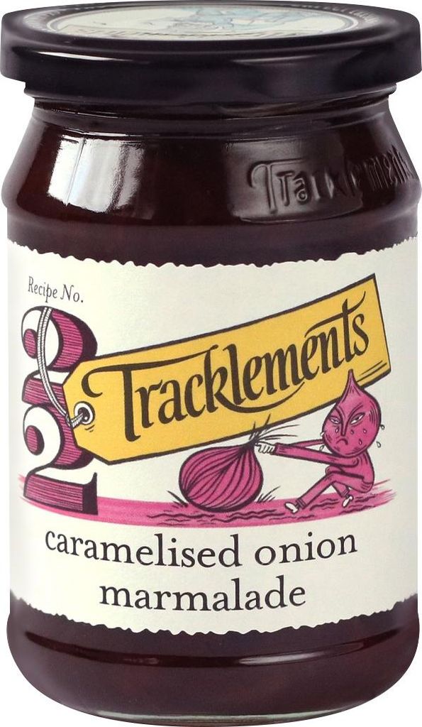 Tracklements Relish Caramelised Onion Marmelade 345g Produktbild 