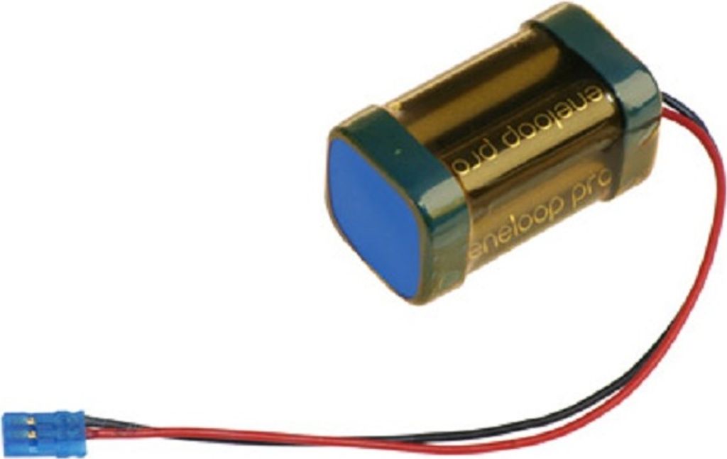 eneloop Akkupack 4,8V / 2500mAh - F2x2 passend für Graupner Zelle AA, HR-3UWX-4BP