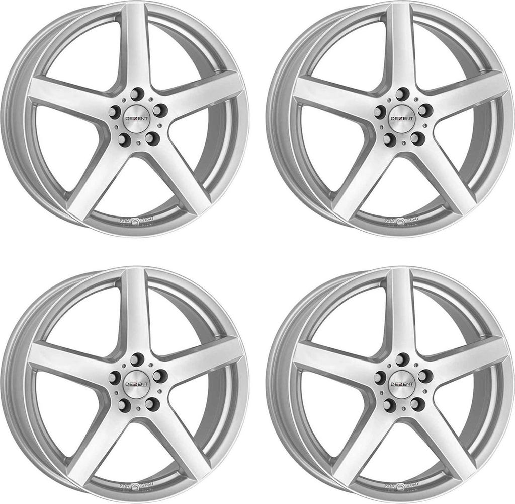 4 Dezent TY Felgen 6.0Jx15 4x100 für Renault Captur Clio Grand Modus Kangoo Megane Modus Scenic Thalia Zoe