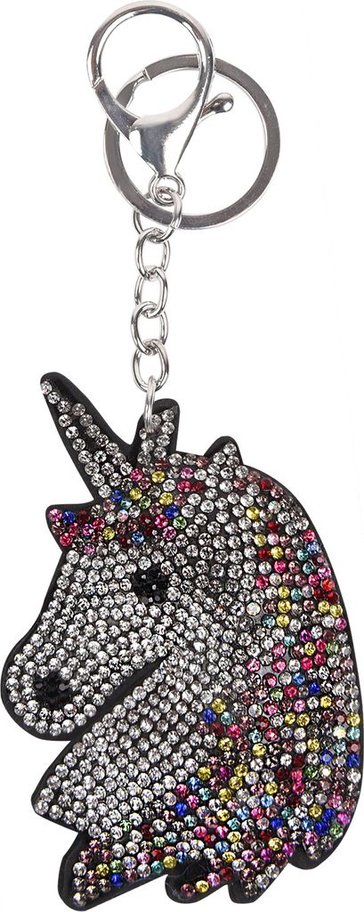 Waldhausen Anhänger Einhorn, Farbe:silber/bunt