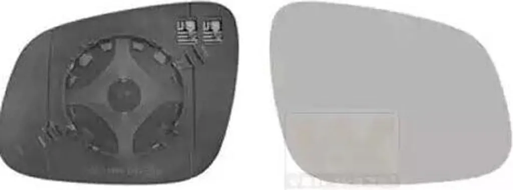 Rétroviseur droit convexe chauffant pour Spark M300 - Van Wezel 0808838