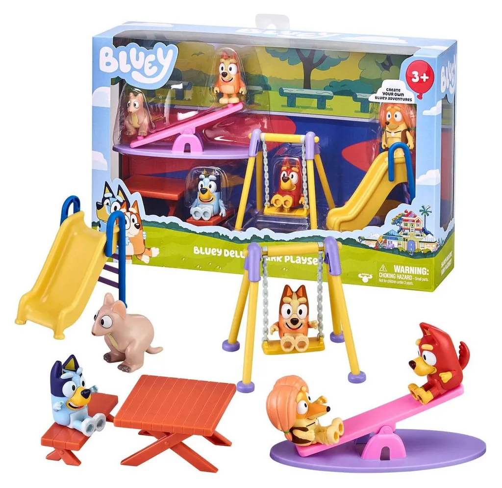 Kit Bluey Playground Deluxe pour occuper vos enfants sans écrans