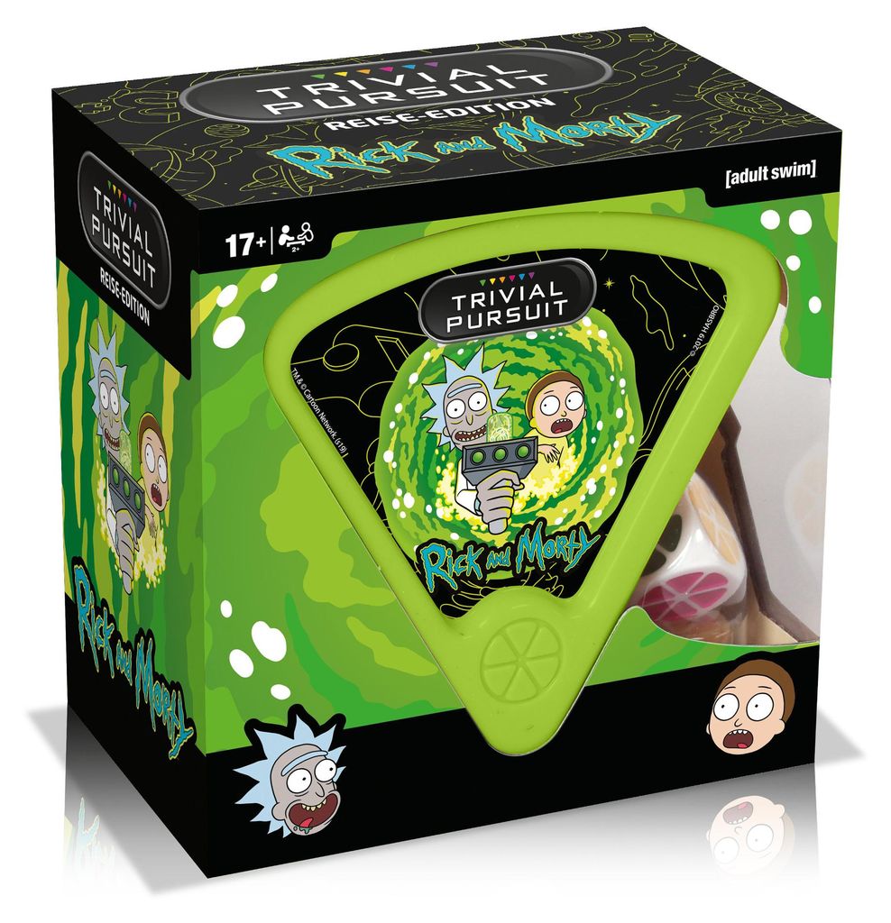 Trivial Pursuit Rick and Morty Wissens Spiel Quiz Ratespiel Produktbild 