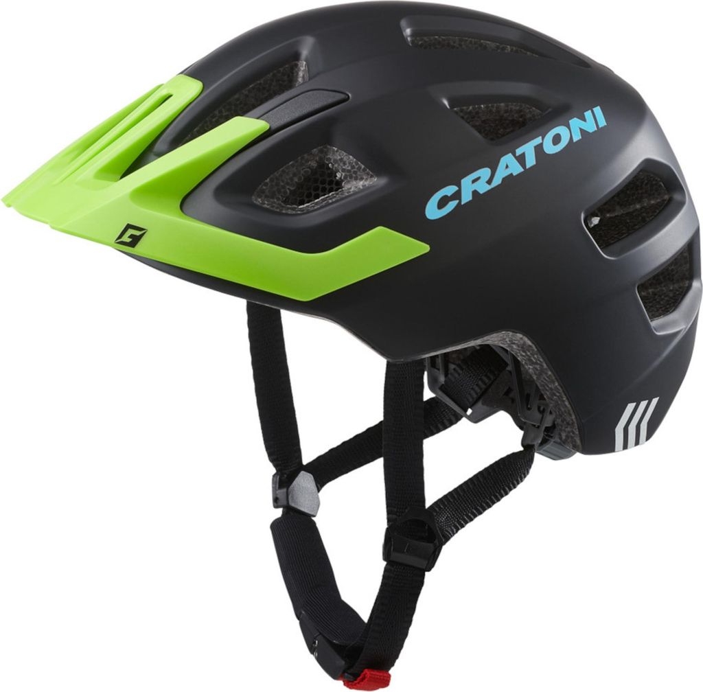 Casco Cratoni Maxster Pro nero-lime opaco 2020 taglia XS-S Immagine del prodotto 