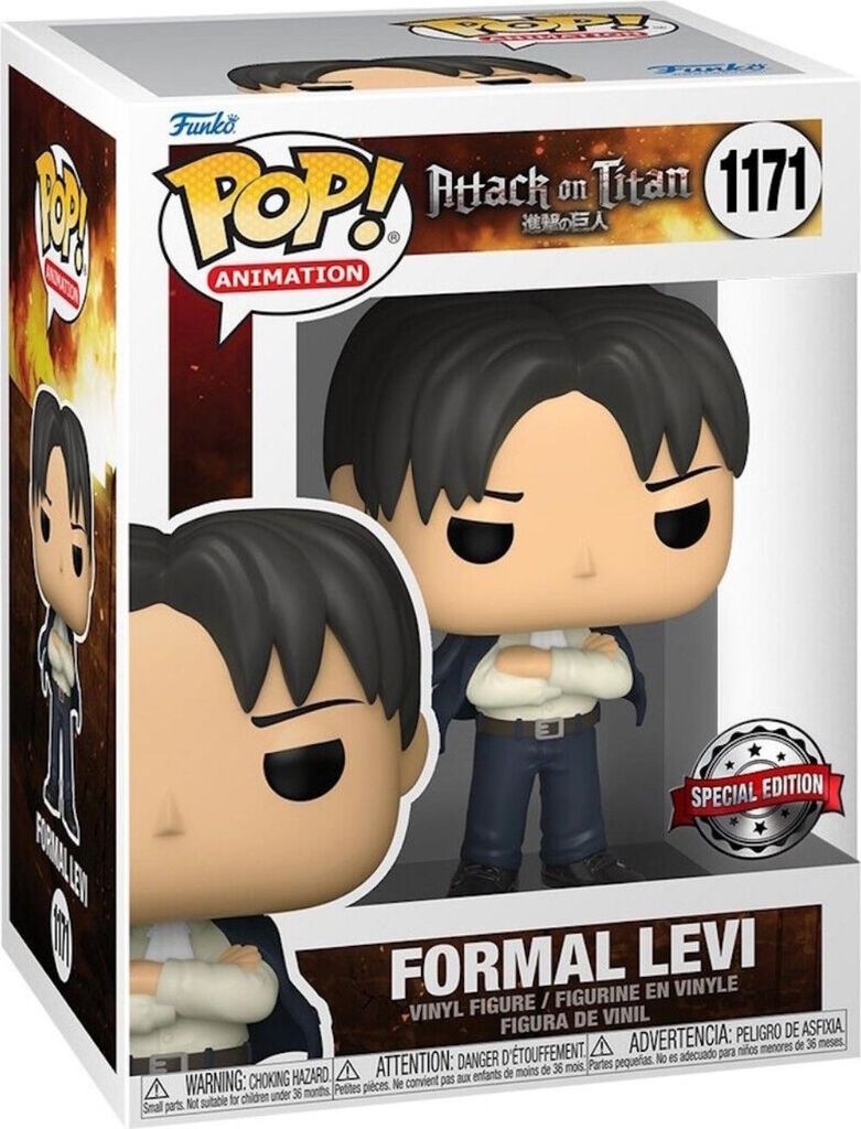 FUNKO POP ! - Animation - Attaque sur Titan Formal Levi Image du produit 