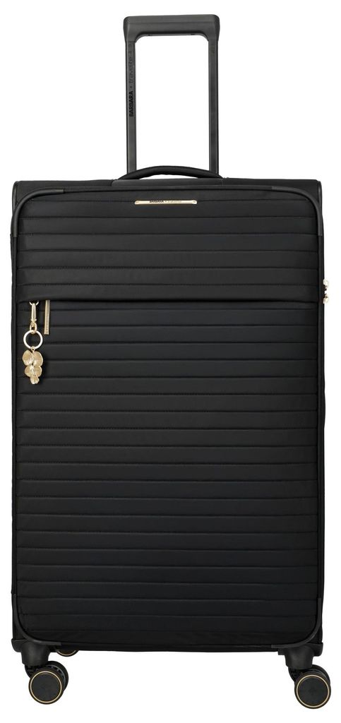 travelite Barbara Stepp 4W Trolley Black schwarz 80cm