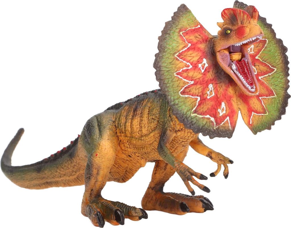 Dilophosaurus Modell Figur Kinder Dinosaurier Figur Spielzeugkollektion Geburtstagsgeschenk für 3 Jahre alt+