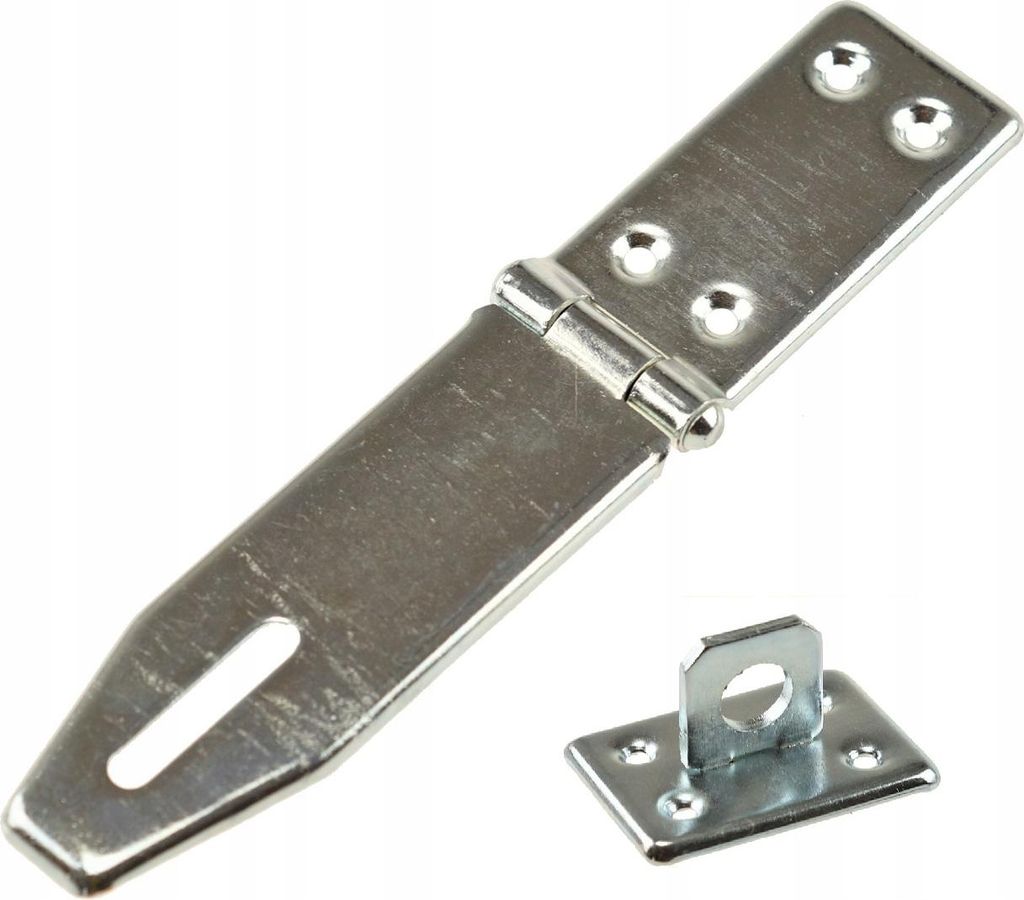 FEINZ | Einbauschloss für Tür - 100x170mm - Silber - Universell einsetzbar - Hohe Sicherheit