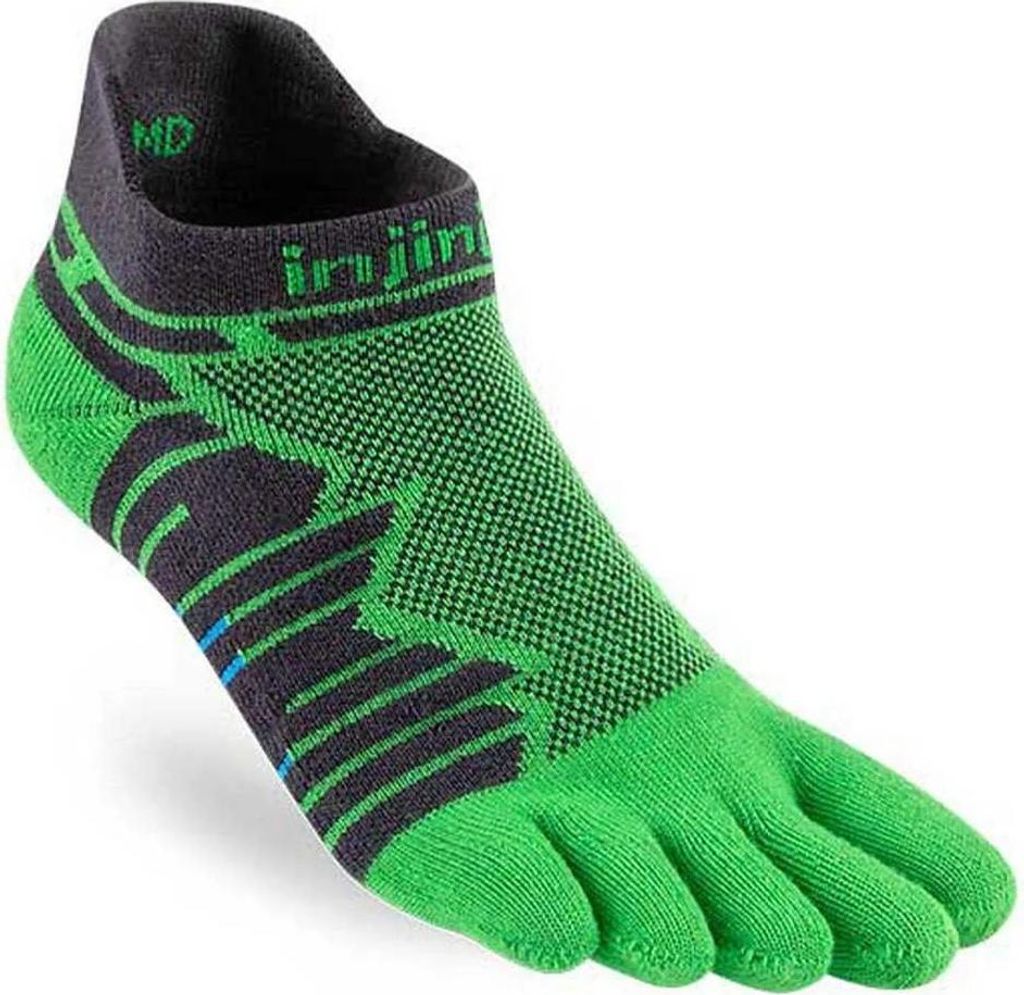Injinji Ultra Run Unsichtbare Socken Grün EU 37-40 Herren,Damen Grün EU 37-40