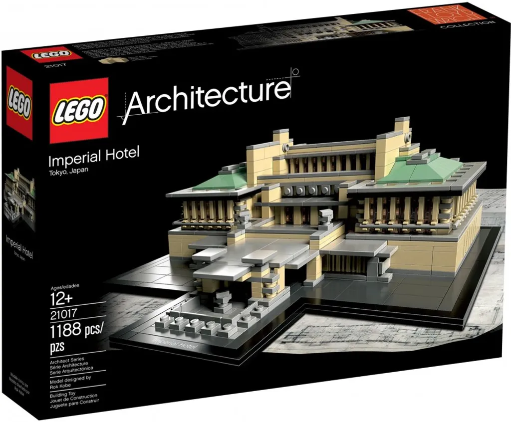LEGO Architecture Imperial Hotel Multicolore - Réplique Haute Précision - 3