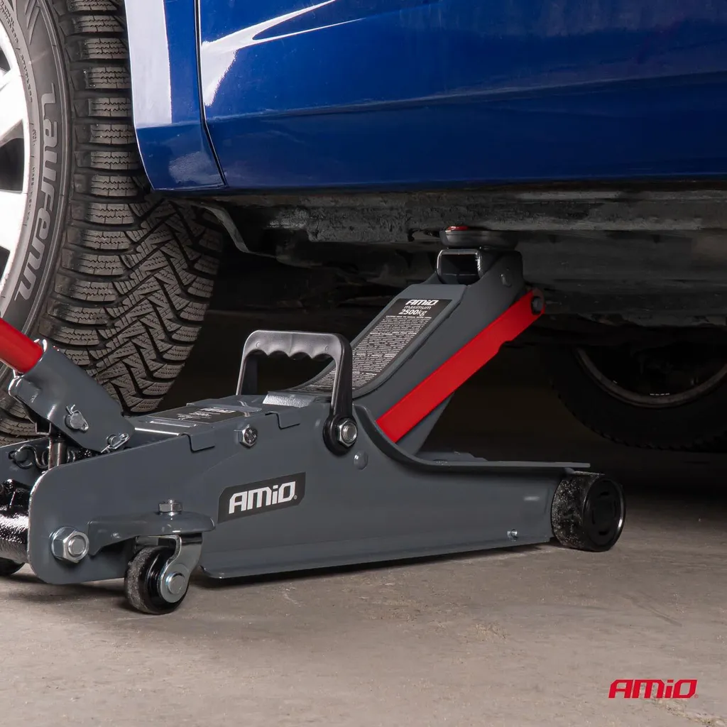 Cric Idraulico Basso Profilo 2.5T - Sollevatore Professionale Auto - 7
