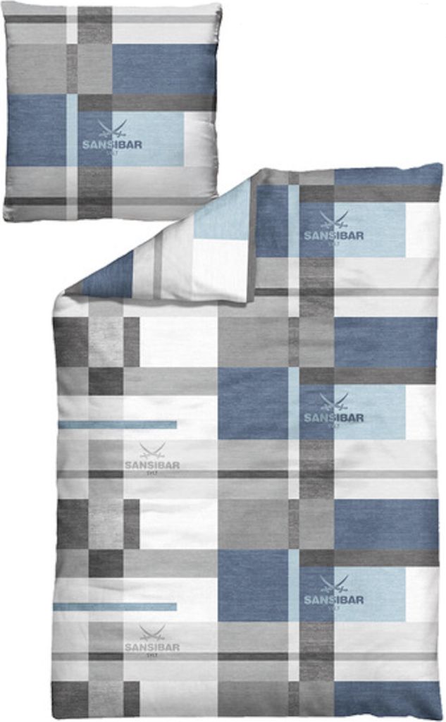 Bettwäsche Sansibar Cliff (2 tlg), 135x200 cm, 100% Produktbild 