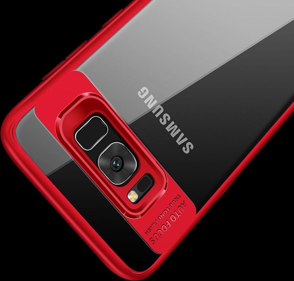 Ultra Slim Case für Samsung Galaxy A5 2017 Handyhülle Schutz Cover Rot