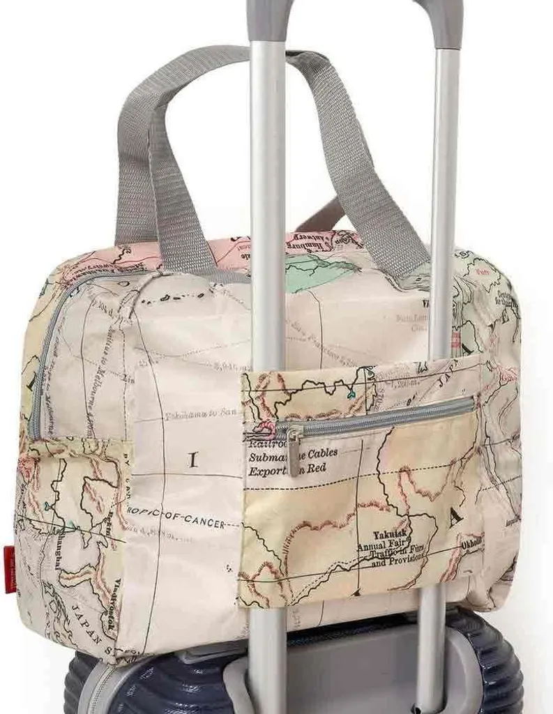 Grande Borsa Da Spiaggia Con Cerniera, Beige, 45x50x11 Cm, Con Supporto Per Cappello, In Lino Composito, Per Viaggi E Vacanze