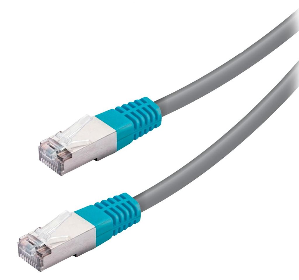 ViVanco Netzwerkkabel CAT 6, F/UTP, 5 m, 5 m, Cat6, F/UTP (FTP), RJ-45, RJ-45, Dunkles Grau