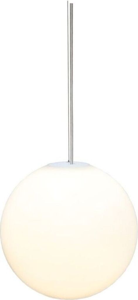 Akku Hängeleuchte außen LED kabellos Dimmer Farbwechsel 3000-6500 K rund Ø 25 cm IP54 Kugelschirm Outdoor Pendellampe Garten Balkon