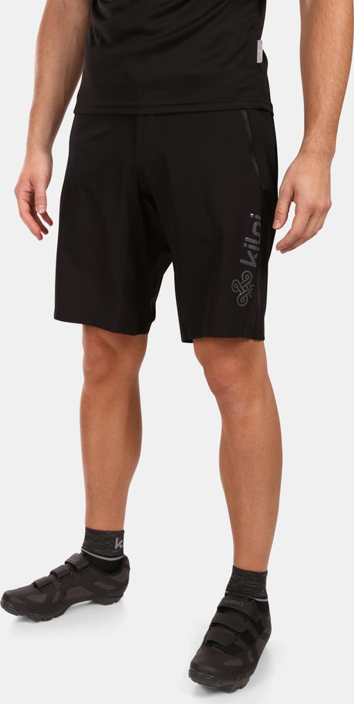 Herren-Trail-Shorts Kilpi HIXON-M, SCHWARZ, Größe M