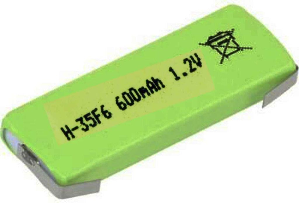 Mexcel Akku prism. 1,2V / 500mAh SHFC1U / H-35F6 prismatisch mit Lötfahne