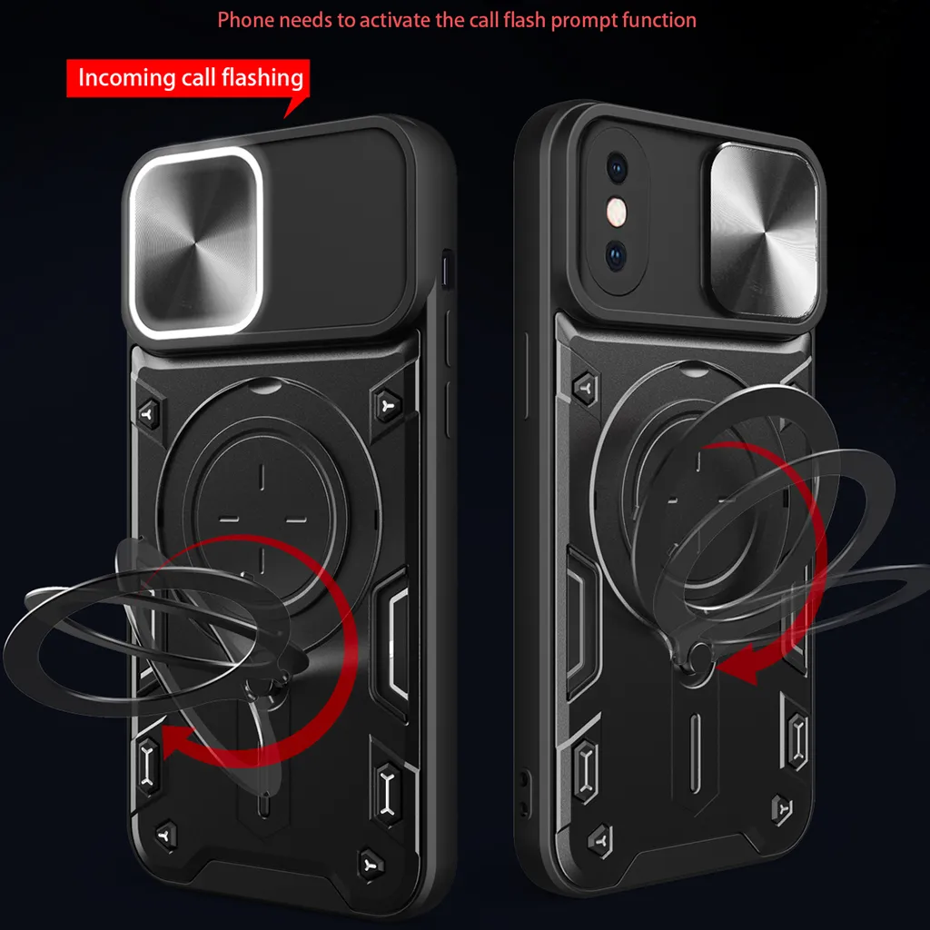 Custodia iPhone X / XS Argento Robusta: Ideale contro le Cadute - 2