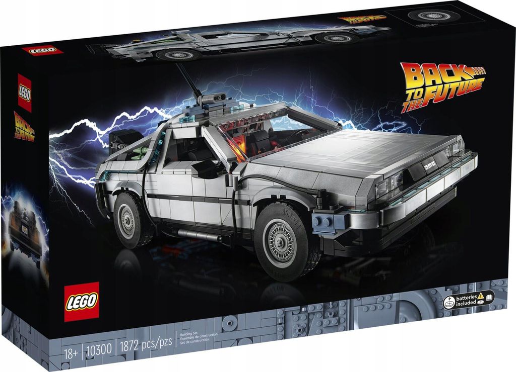 LEGO Creator Expert DeLorean DMC-12 DMC12 Stroj času z Obrázek produktu 