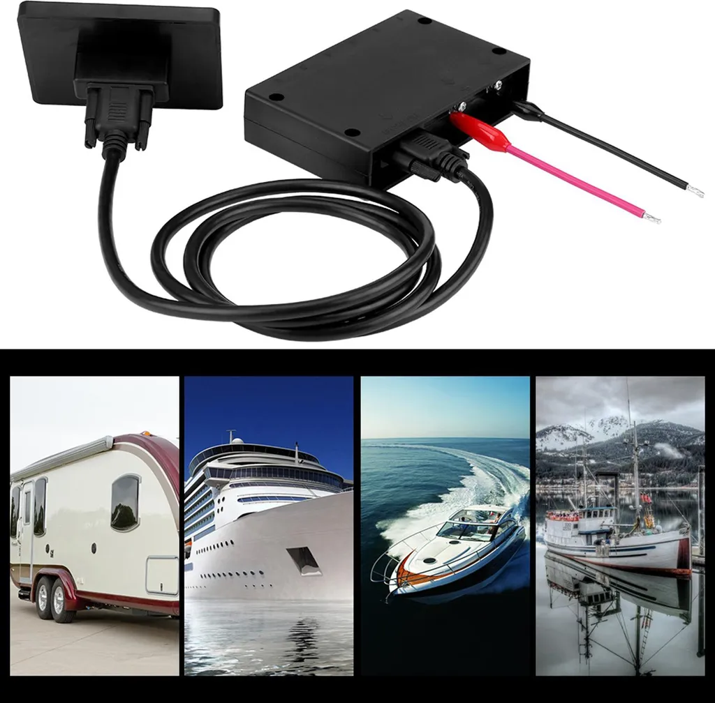 Panneau de commande tactile 6 interrupteurs pour aménagement de van et bateau - 2
