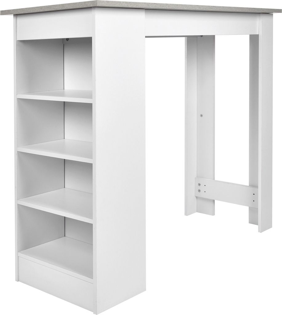 MultiStorage Space Desk Langlebige Kaffee Bar Tisch für Haus Wohnzimmer Restaurant