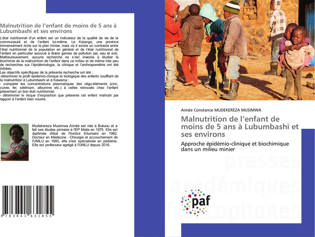 Malnutrition de l'enfant de moins de 5 ans à Lubumbashi et ses environs