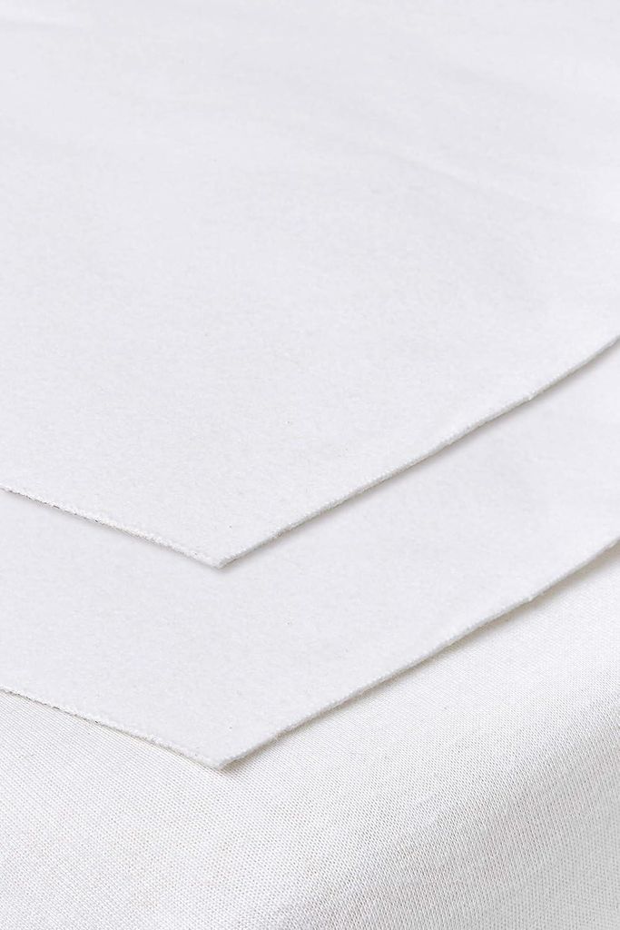 Meyco Baby Molton Bettunterlage für Kinderbett, 2-teilig (Matratzenschoner aus 100% Baumwolle mit PolyurethanZwischenschicht, weich & bequem, wass...