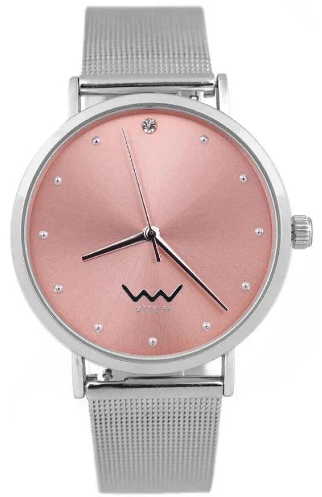 Montre Femme Inca Vuch Or Rose - Cadran de 32mm et Bracelet en Mailles