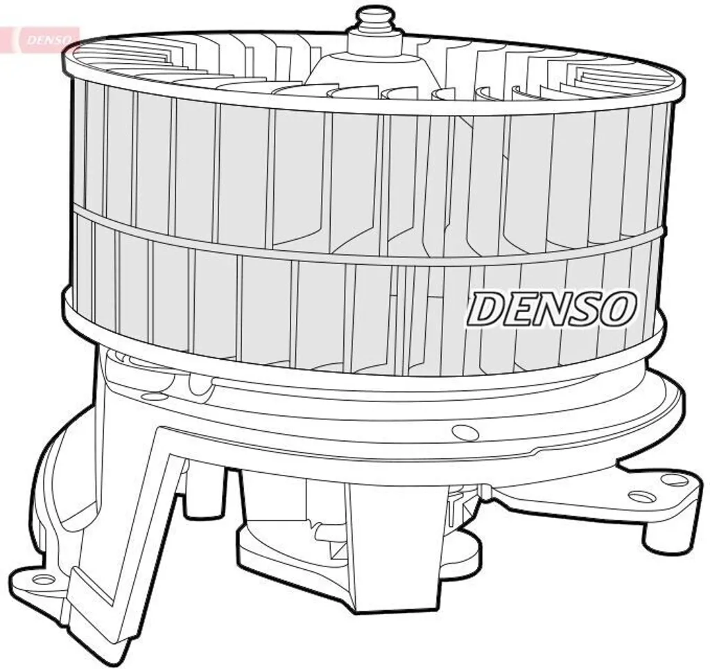 Ventilateur habitacle DENSO DEA17004 haute fiabilité pour Mercedes C