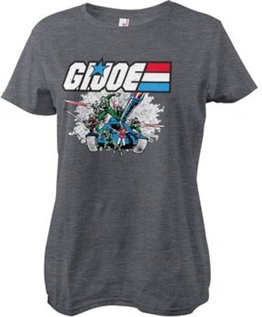 G.I. Joe Tank Action Girly Tee - Medium - DarkHeather