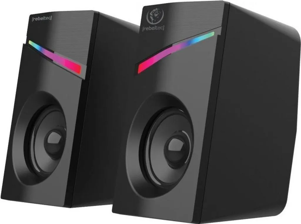 Haut-parleurs 2.0 Rebeltec POP - Solution Audio pour PC et Portable