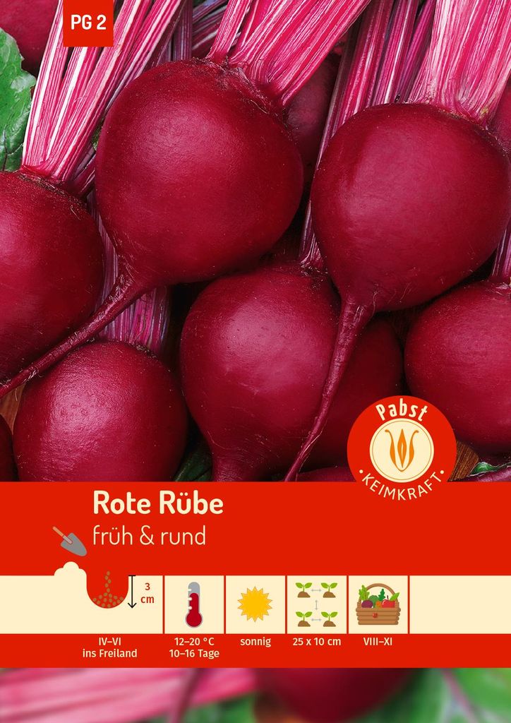 Artikelbild 1 von 'Rote Rübe Rote Kugel' aus der Kategorie Rote Beetesamen