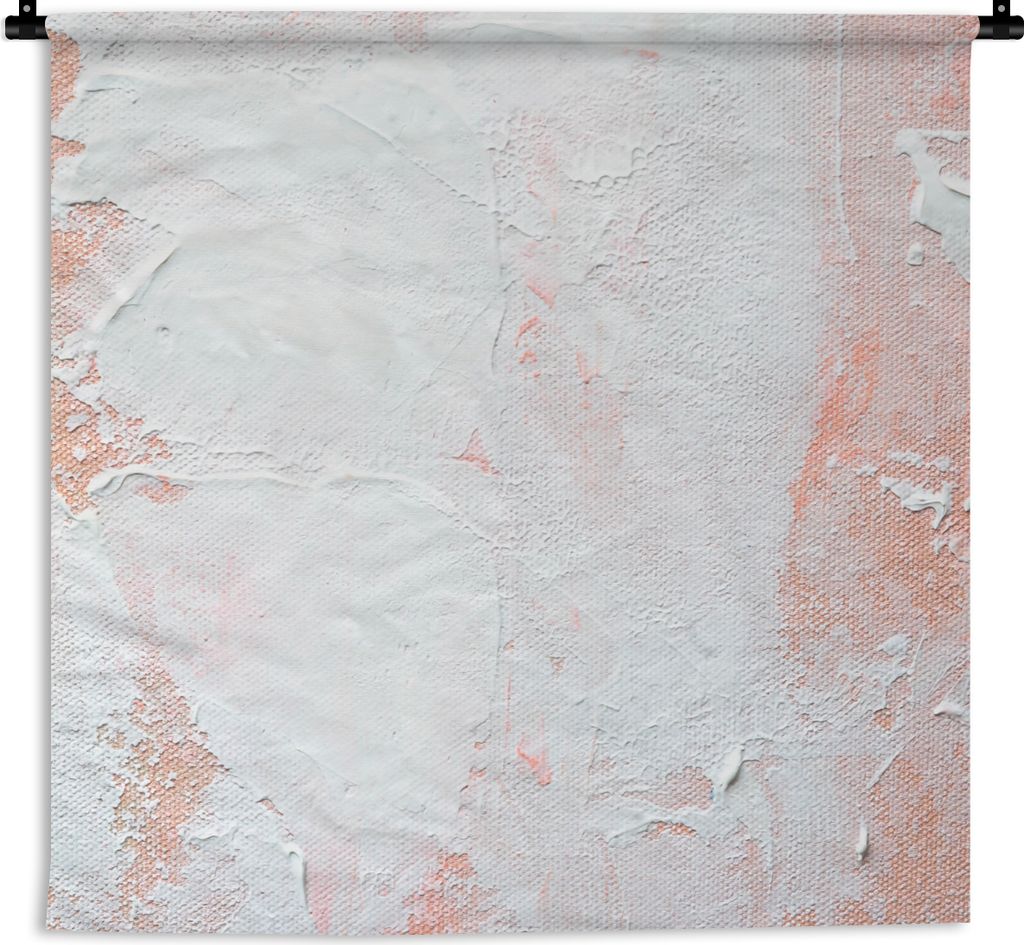 MuchoWow Wandteppich Wandbehang Malerei - Abstrakt - Design 150x150 cm Tapisserie Dekoration Wandtuch - Wohnaccessoires - Modernes