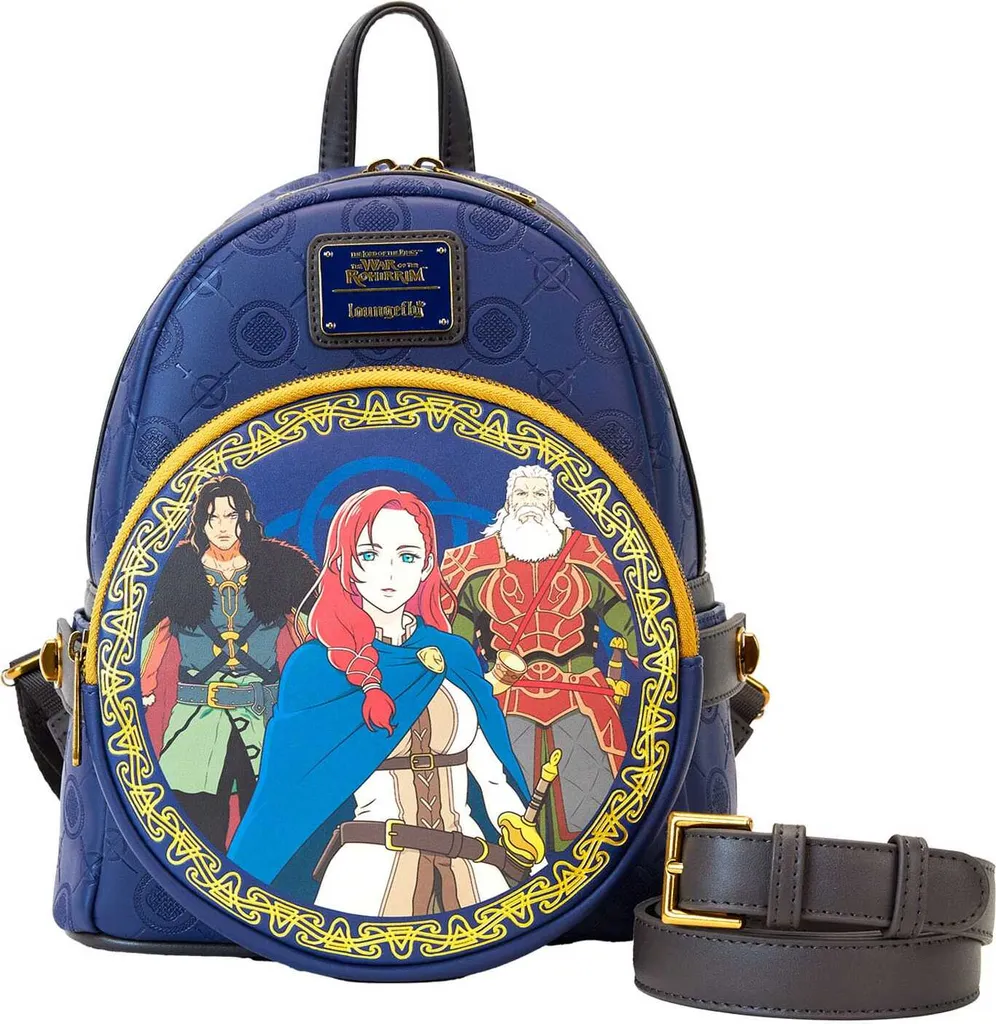 Sac Loungefly La Guerre des Rohirrim avec Détails Brodés et Similicuir