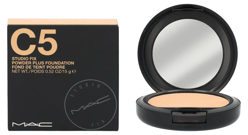 Fond de Teint Poudre Compact MAC Studio Fix C5 15 g Fini Mat Parfait