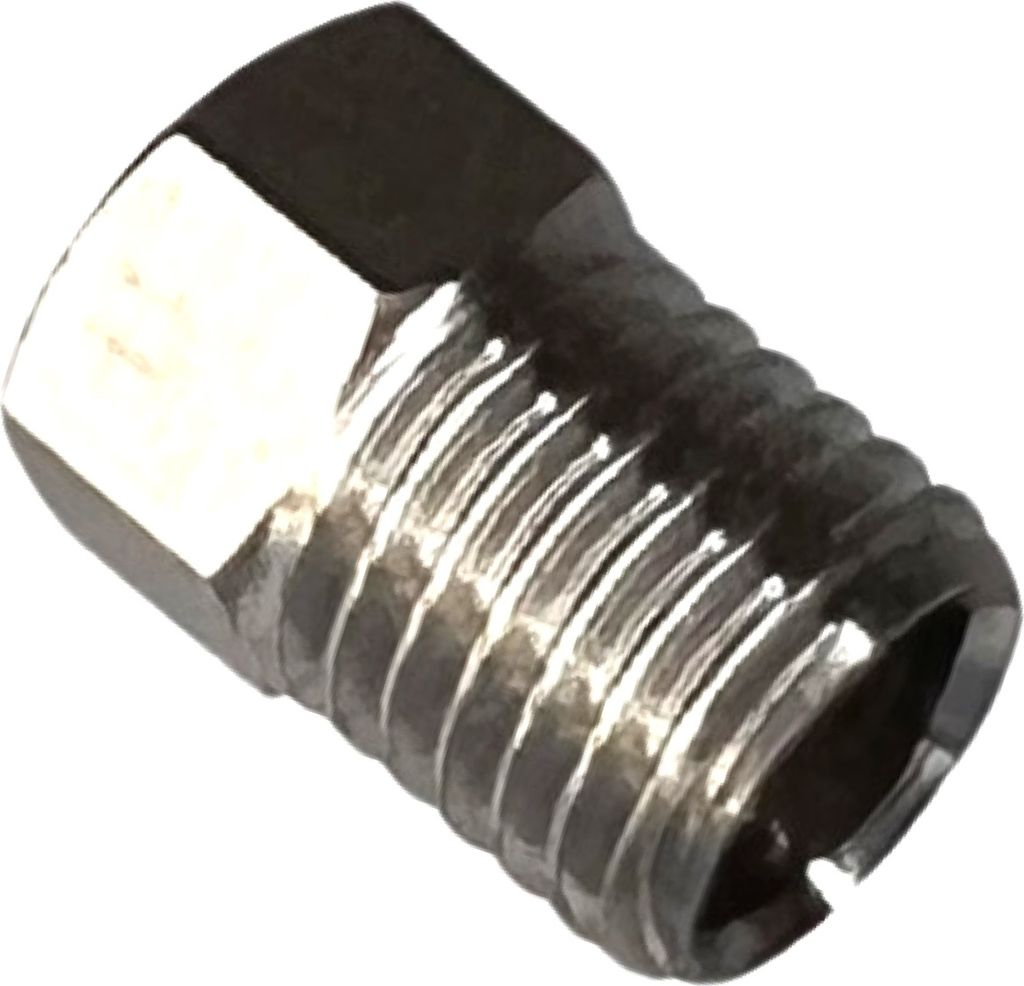 F26 Titan M8x1 Überwurfschraube für Formula R1 One puro Titan natur