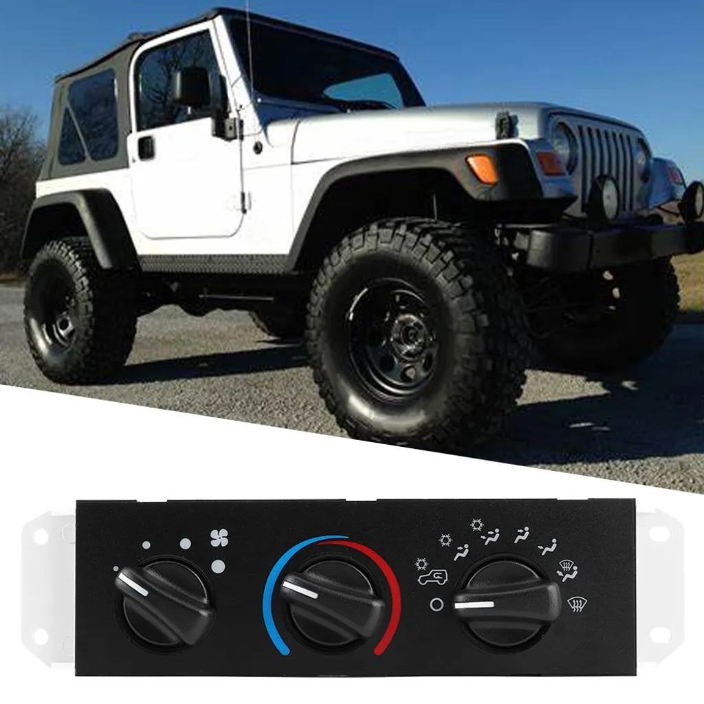 Commande de climatisation 55037473AB pour Jeep Wrangler - Fan Switch - 4