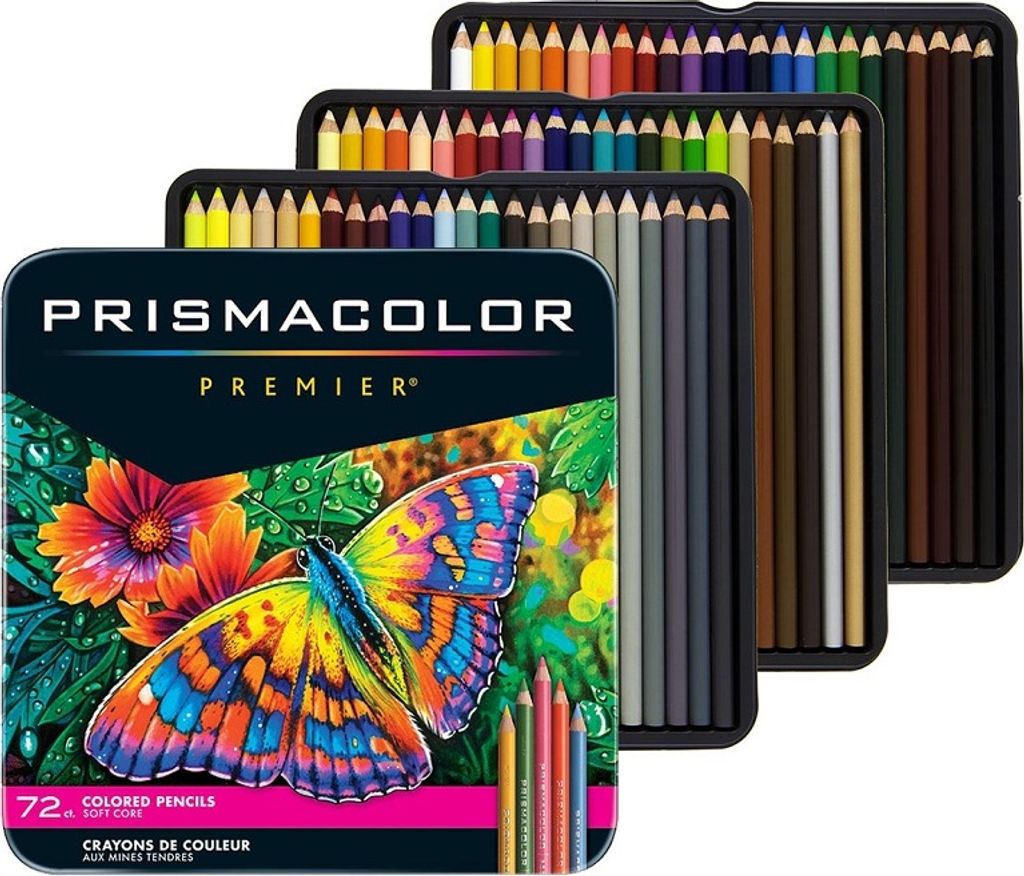 Kredki pigmentowe PRISMACOLOR Premier, 72 sztuki w Zdjęcie produktu 