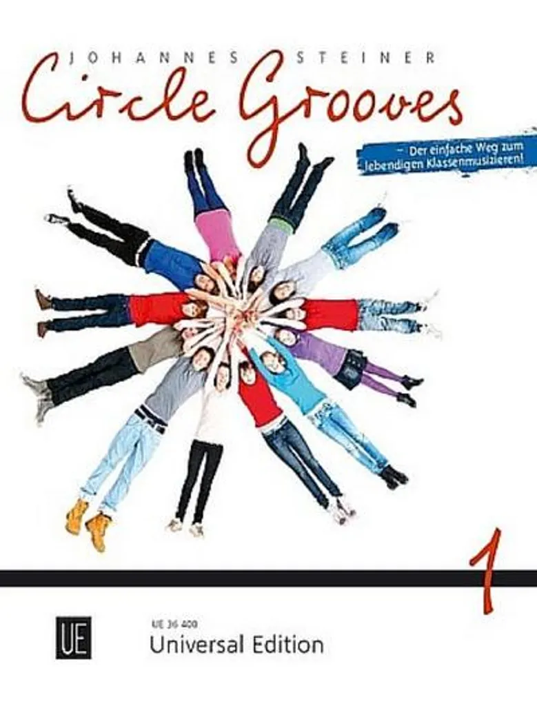 Livre Circle Grooves 1 : percussions et rythmes faciles pour les écoles