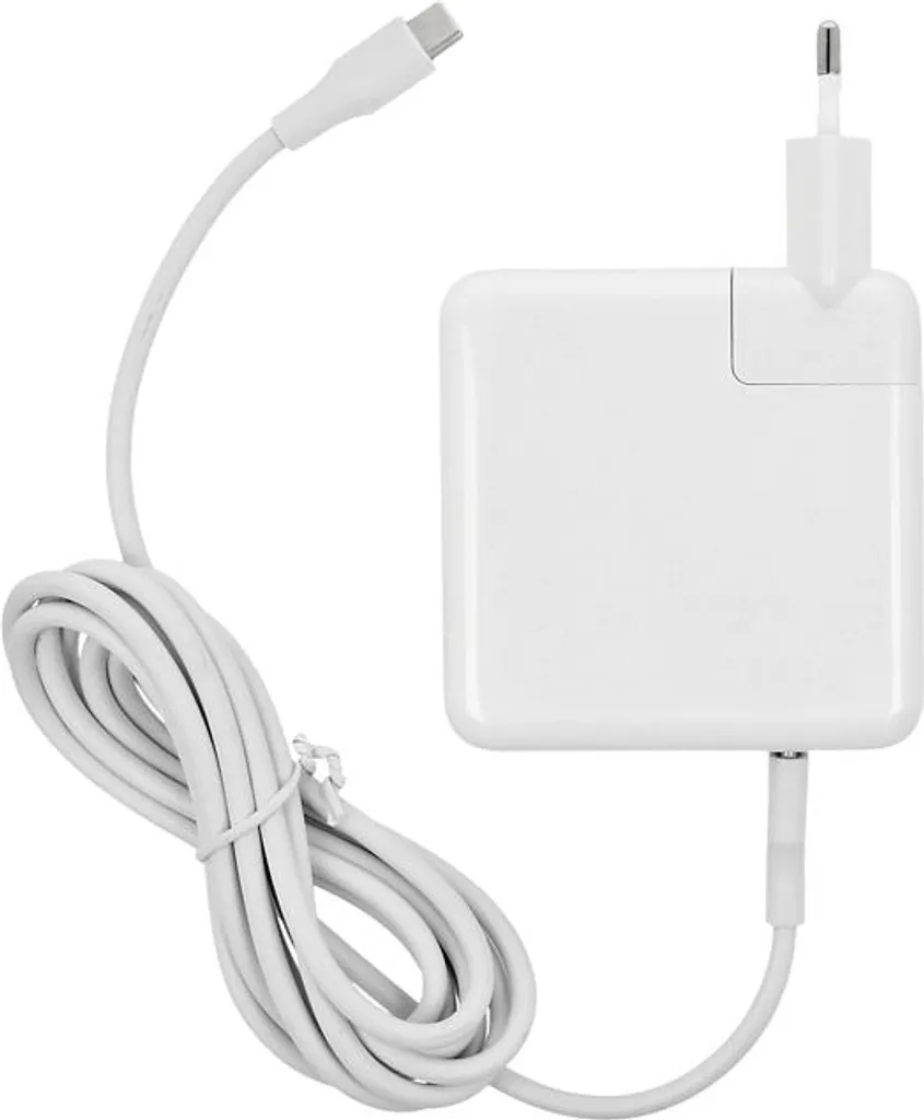 Chargeur USB-C 61W pour MacBook Pro Apple - Adaptateur Secteur Blanc